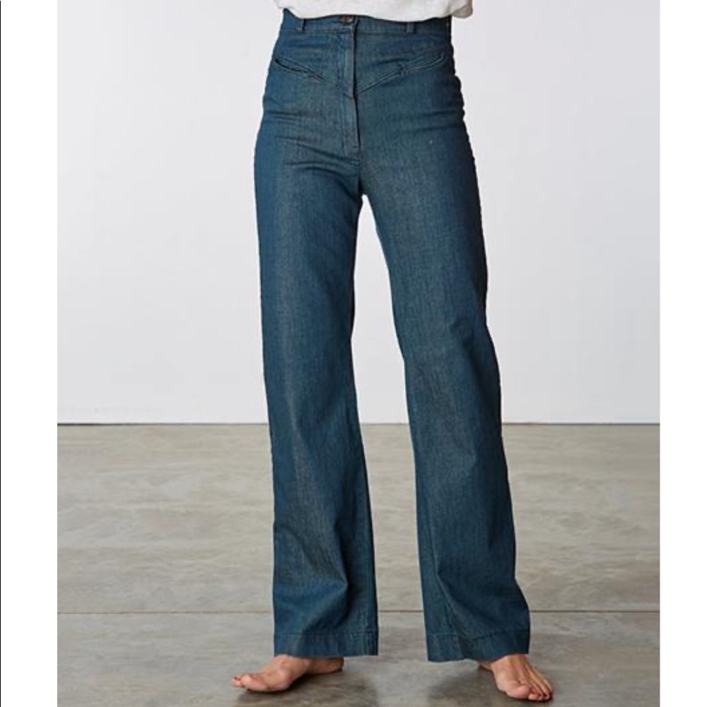 Prairie Underground Straight Leg High Rise Jeans